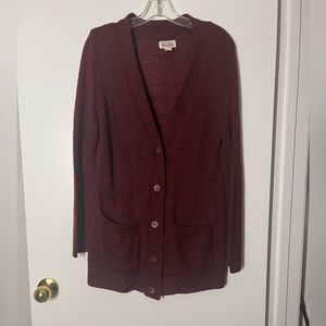 Adorable Bottom Down V-Neck Sweater